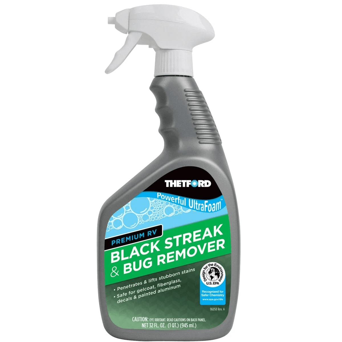 Thetford Ultrafoam Black Streak and Bug Remover (32 oz Spray Bottle)